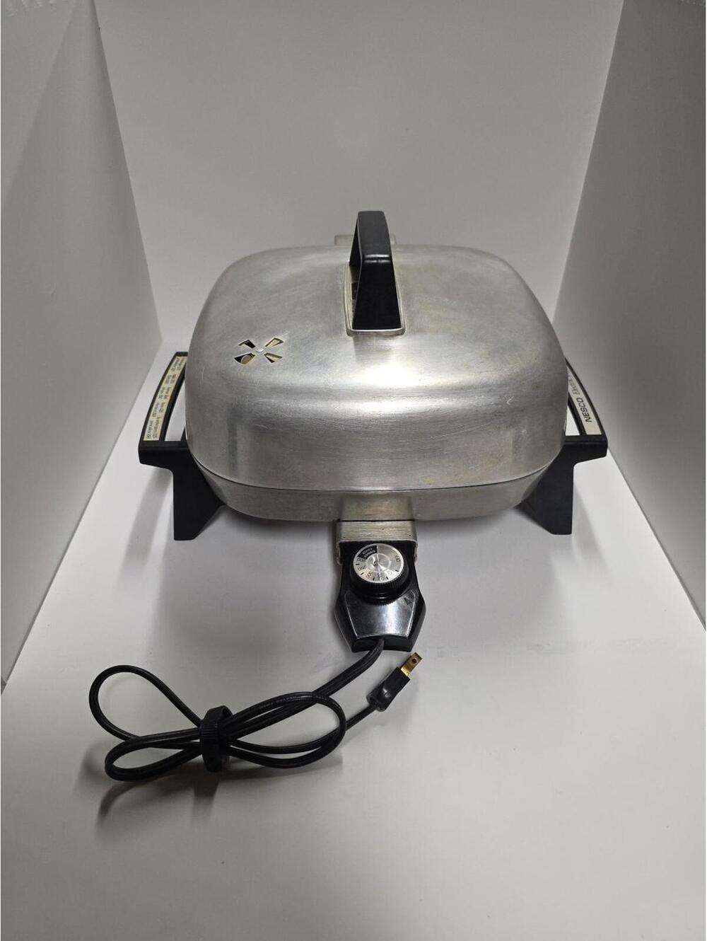 Vintage Nesco BC057 Dome 12” Electric Fry Pan Skillet